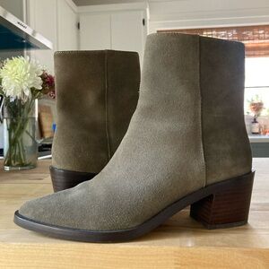 Madewell suede boots sz7
